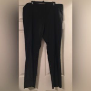 Attention brand black pants - Size 18 *one of the hooks is missing-see pic*